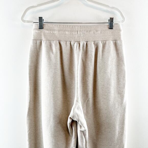 Alo Yoga High Rise Jogger Sweatpants Tan Beige Large - Picture 6 of 10